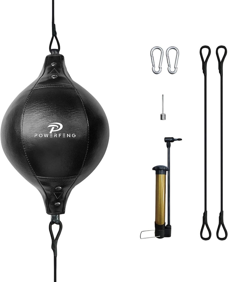 powerfeng Double End Boxing Speed Bag: Speed Bags for Boxing Reaction Agilit & Hand Eye Coordination Training - Boxing Reflex Ball for Home Gym - Image 1